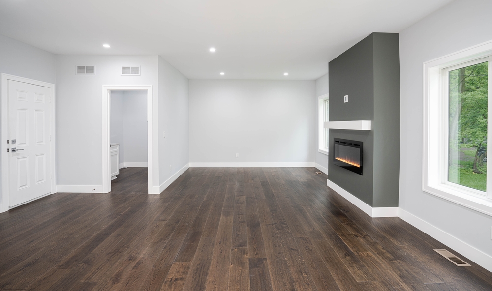 Dit is het resultaat van glasvezelbehang laten aanbrengen in je nieuwbouwwoning in Zoetermeer.